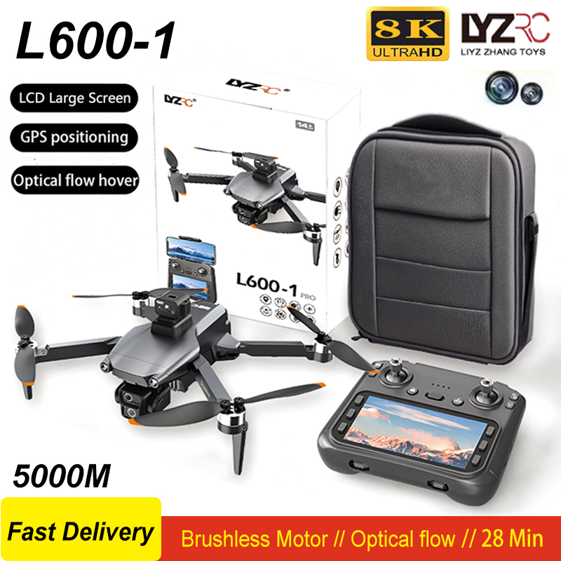 Drone Thermal Imaging - Drone GPS L600-1 Baru Profesional Kamera