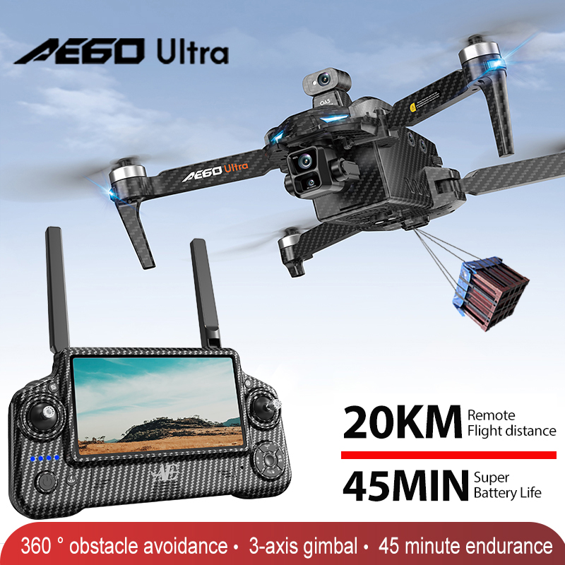 Drone Surveying - Drone Profesional AE60 GPS Kamera 8K