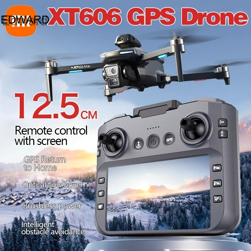 Drone XT606 MAX GPS 4K Profesi - Drone Surveying ulasan dan harga